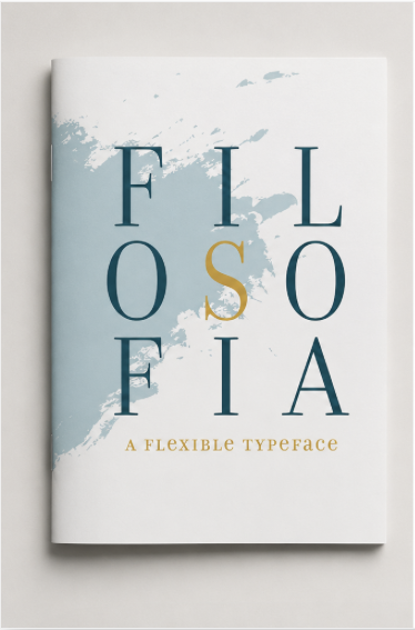 Filosofia Typeface Specimen Book